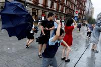 China issues red alert as Typhoon Dolphin hits its eastern coast