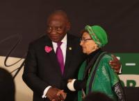 Ramaphosa says GBV means South African women are not yet free