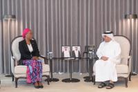 Minister of Labour meets DRC Ambassador