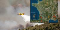 France wildfires update: Drôme fire reignites as lightning sparks new blazes