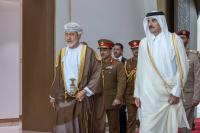 Amir bids farewell to Sultan of Oman