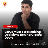 GDOE Must Stop Making Decisions Behind Closed Doors