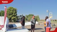 Kenyan YouTuber awed after visiting US estate where every household has a plane