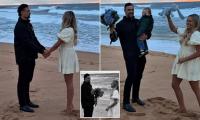 Bachelor star Cass Wood reveals she's having a boy as she hosts intimate gender reveal celebration