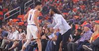 Devin Booker watched as Larry Fitzgerald completed a rare Arizona story