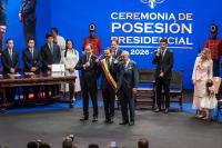 Reem Al Hashimy represents UAE at Colombia inauguration