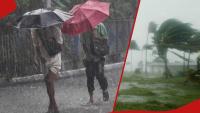 Kenya Met releases 24-hour weather forecast, warns of rainfall in 25 counties
