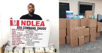 PHOTOS: Italy-based businessman swallows 98 wraps of cocaine, NDLEA catches him before flight