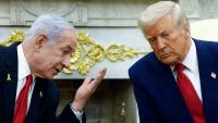 Israeli Prime Minister Netanyahu says the military will not withdraw from the territory without Hamas disarming