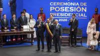 Reem Al Hashimy attends Colombia presidential inauguration