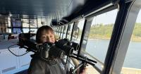 Marine mammal observer sets sail on new Alaska-Seattle cruise