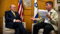 Autistic 12-year-old goes viral after meeting with American Ambassador to Israel