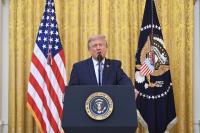 Trump Says US Is “Low-Keying” Pressure on Iran