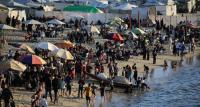 Gaza Sea: Refuge for displaced turns into open sewage drain
