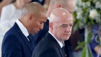 FIFA President Gianni Infantino Had To Defend Selfie at Pele's Funeral