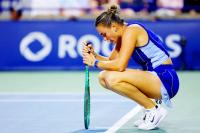 Hsieh advances amid singles upset in Canada