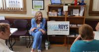 Roys meets voters in Eau Claire ahead of Tuesday's primary