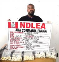 Italy-based Businessman arrested at Enugu Airport excretes 98 Cocaine wraps