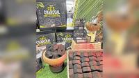 Bohol farmers turn coconut shells into charcoal briquettes