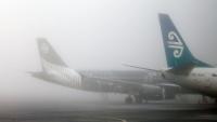 Fog at Auckland Airport delays 19 flights, cancels eight