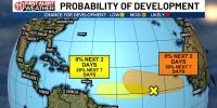 There is now an area of moderate interest off the African coast