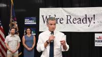 California governor stumps for two Michigan democratic candidates