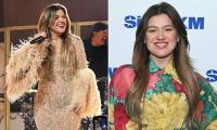 Kelly Clarkson flashes more than intended during Las Vegas show as lacy bra makes surprise appearance