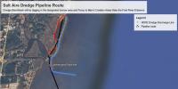Boaters traveling near the Fowl River work area being urged to use caution