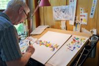 Canmore abstract artist bound for world-class exhibition in Italy