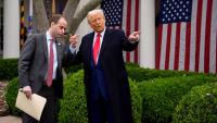 President Trump announces staff secretary Will Scharf will be his new White House counsel