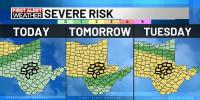 First Alert Weather Days Monday-Wednesday for storms and possible flooding