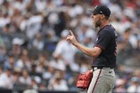 Braves ace Chris Sale ejected before first pitch vs. Yankees, argues with umpire