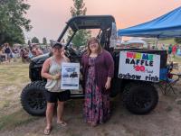 Oxbow Rink Board fundraising for new ice plant with side-by-side raffle