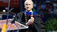 President Stuart Bell leads first University of Florida commencement