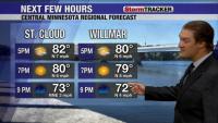 Staying seasonable for the start of the week across central Minnesota