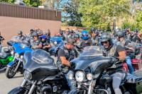 Law enforcement motorcycle club hosts memorial ride for Mike Ellchook