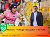 Chammas: To’o brings wining culture to the Chiefs