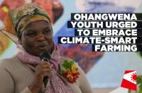 Masake urges Ohangwena youth to lead climate-smart agriculture drive
