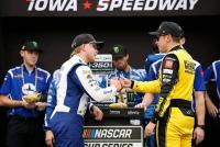 Gibbs Turns a Two‑Tire Gamble Into a Commanding Iowa Speedway Victory