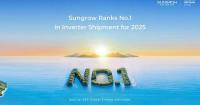 Sungrow Retains No.1 Position in 2025 S&P Global PV Inverter Shipments Rankings