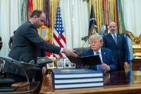 Trump announces Will Scharf as new White House counsel