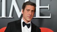 David Muir lets hair loose in rugged new photo after Italian vacation