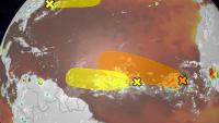 Watching three Atlantic tropical areas for development