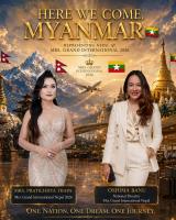 ‘Mrs. Grand International–2026’ in Myanmar: Pratikshya Thapa Departs to Represent Nepal