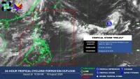 Rainfall warning over Metro Manila, nearby areas downgraded to yellow