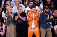 Josh Hart reacts to New York Knicks’ incredible celebrity row list during NBA Finals