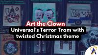 Art the Clown takes over Universal Studios Hollywood’s Terror Tram for HHN 2026