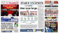 Kenyan newspapers review: Rigathi Gachagua unveils ambitious plans to deny Ruto numbers in 2027