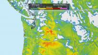 Challenging fire weather continues in West as thousands evacuated in Canada while Spokane crews gain ground