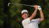 Frankie Harris goes low with a 59 on his way to Korn Ferry playoff victory
